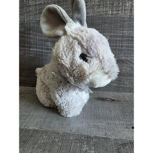 Bunny Rabbit Plush Light Gray White 8" Stuffed Animal Spirit Marketing G31